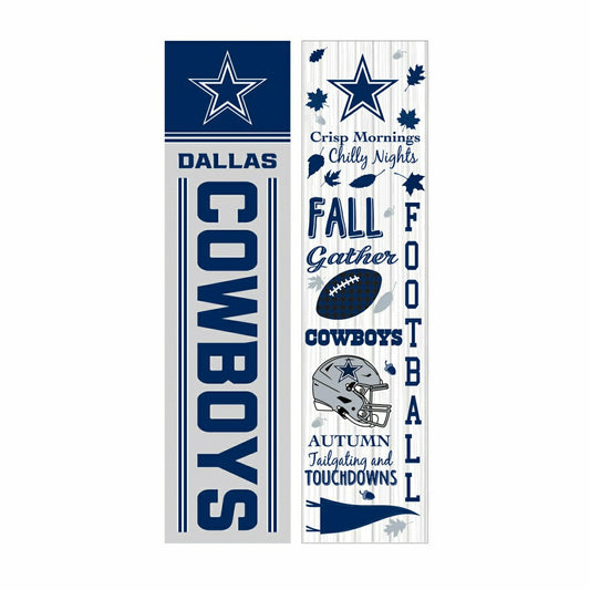Team Sports America Trending - Dallas Cowboys 46" Double Sided Leaner, Fall Seasonal