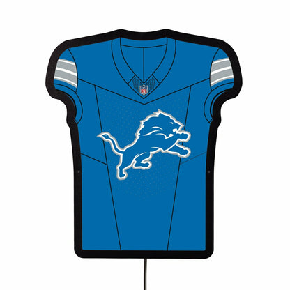 Team Sports America Recommended - Detroit Lions NFL Football Jersey Edgelite LED Decor
