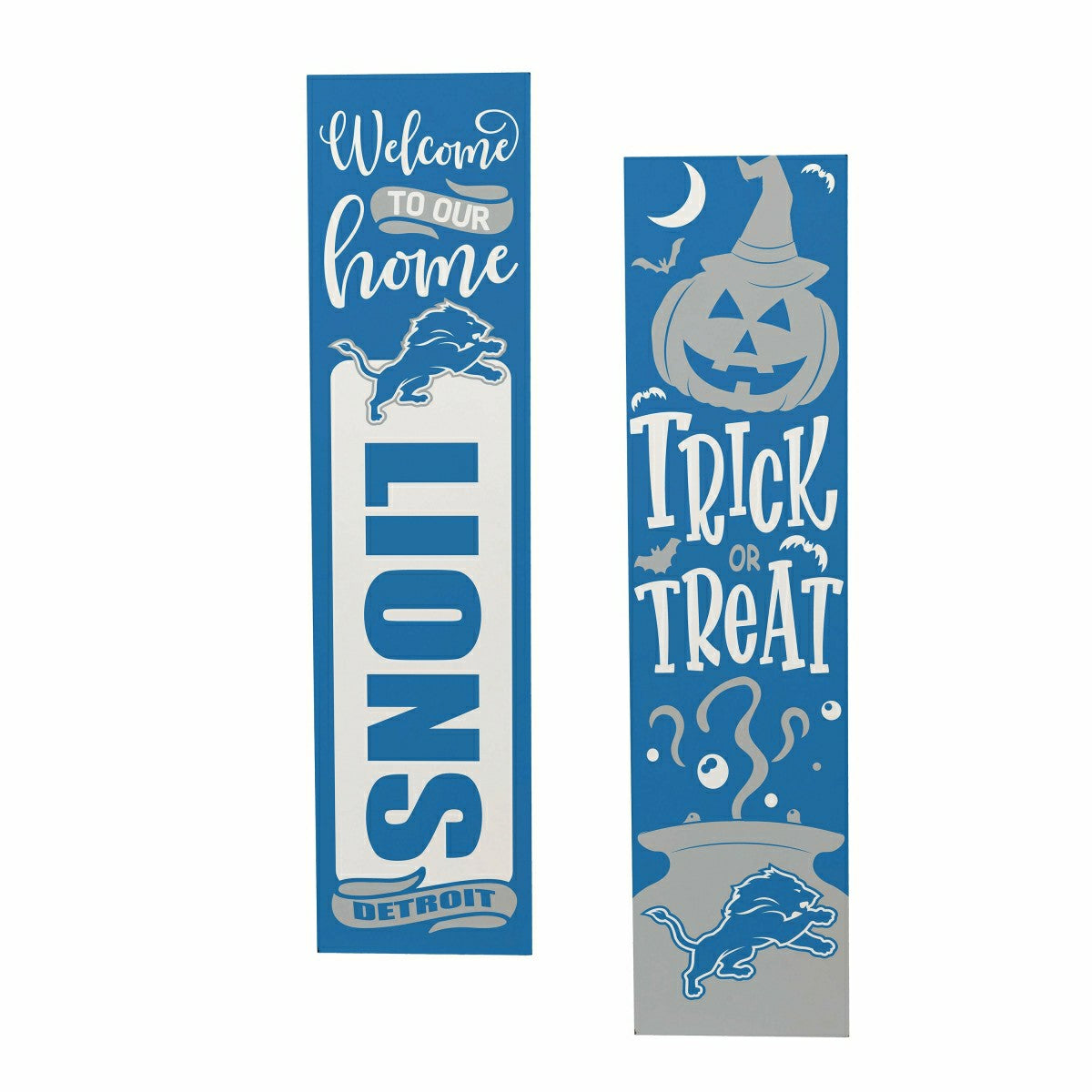 Team Sports America Everyday - Detroit Lions 47" Double Sided Leaner, Halloween