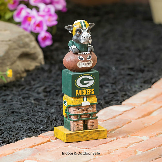 Team Sports America Value - Green Bay Packers Tiki Team Totem Garden Statue
