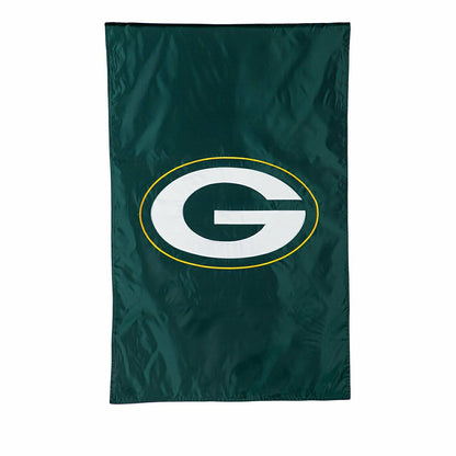 Team Sports America Recommended - Green Bay Packers Applique House Flag