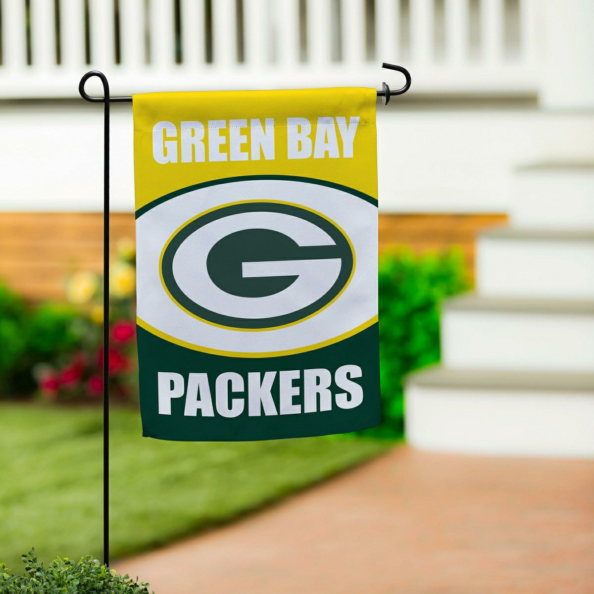 Team Sports America Classic - Green Bay Packers Suede Garden Flag