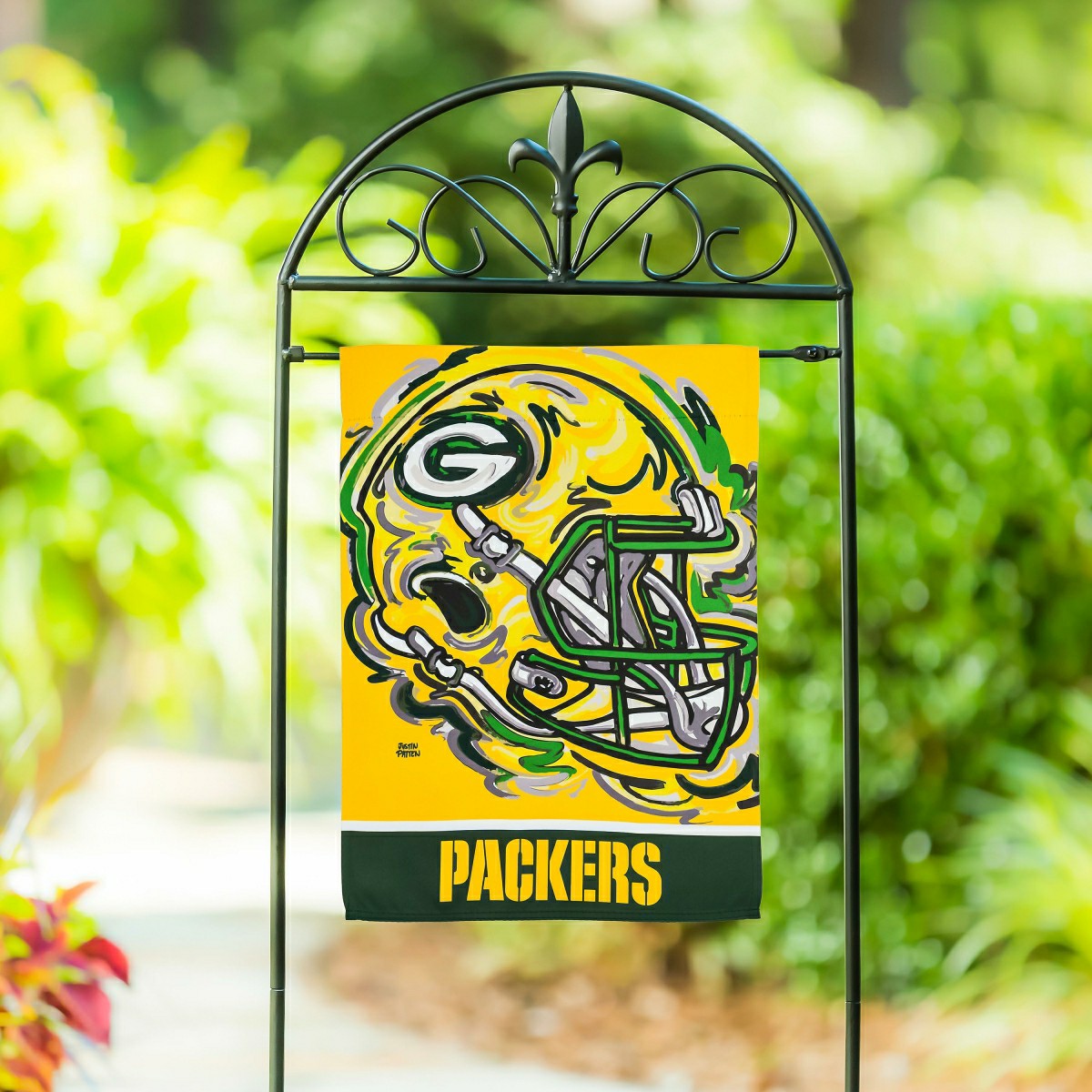 Team Sports America Everyday - Green Bay Packers, Suede GDN Justin Patten