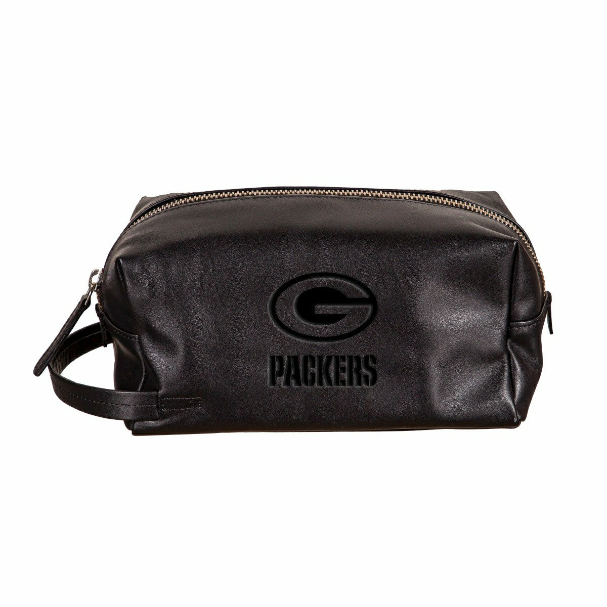 Team Sports America Trending - Green Bay Packers, Embossed Toiletry Bag, Black