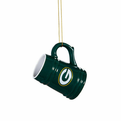 Team Sports America Essential - Green Bay Packers Ceramic Mini Stein, 3oz, set of 2
