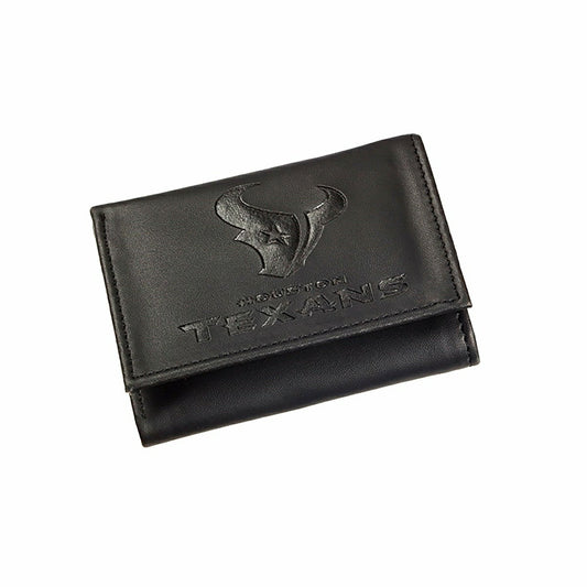 Team Sports America Essential - Houston Texans, Tri-Fold Wallet, Black