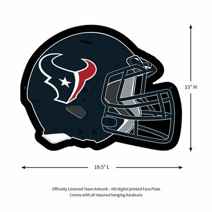 Team Sports America Value - LED Wall Decor, Helmet, Houston Texans