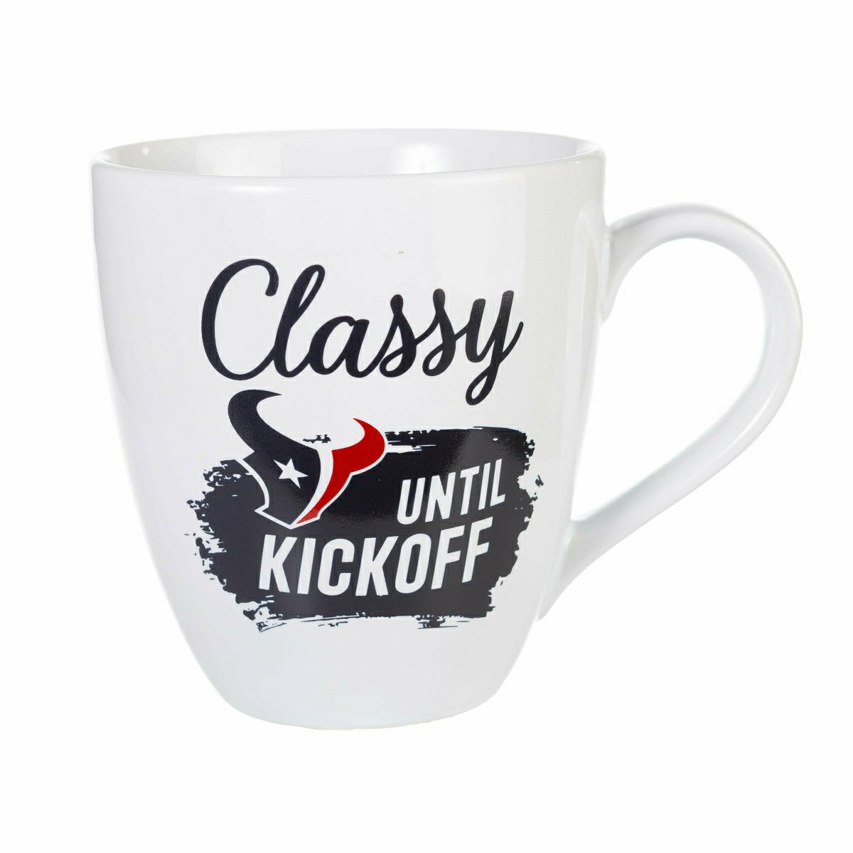 Team Sports America Signature - Houston Texans, Ceramic Cup O'Java 17oz Gift Set
