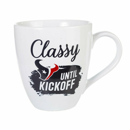 Team Sports America Signature - Houston Texans, Ceramic Cup O'Java 17oz Gift Set