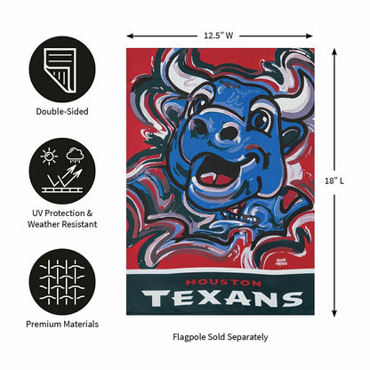 Team Sports America Classic - Houston Texans, Suede GDN Justin Patten