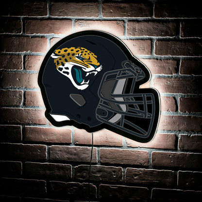 Team Sports America Everyday - LED Wall Decor, Helmet, Jacksonville Jaguars