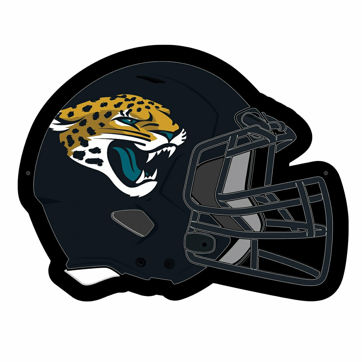 Team Sports America Everyday - LED Wall Decor, Helmet, Jacksonville Jaguars