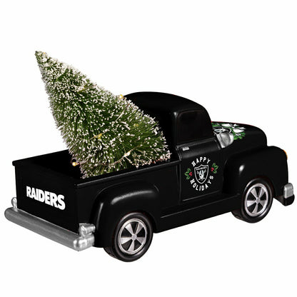 Team Sports America Signature - Las Vegas Raiders Holiday Rally Truck Statue