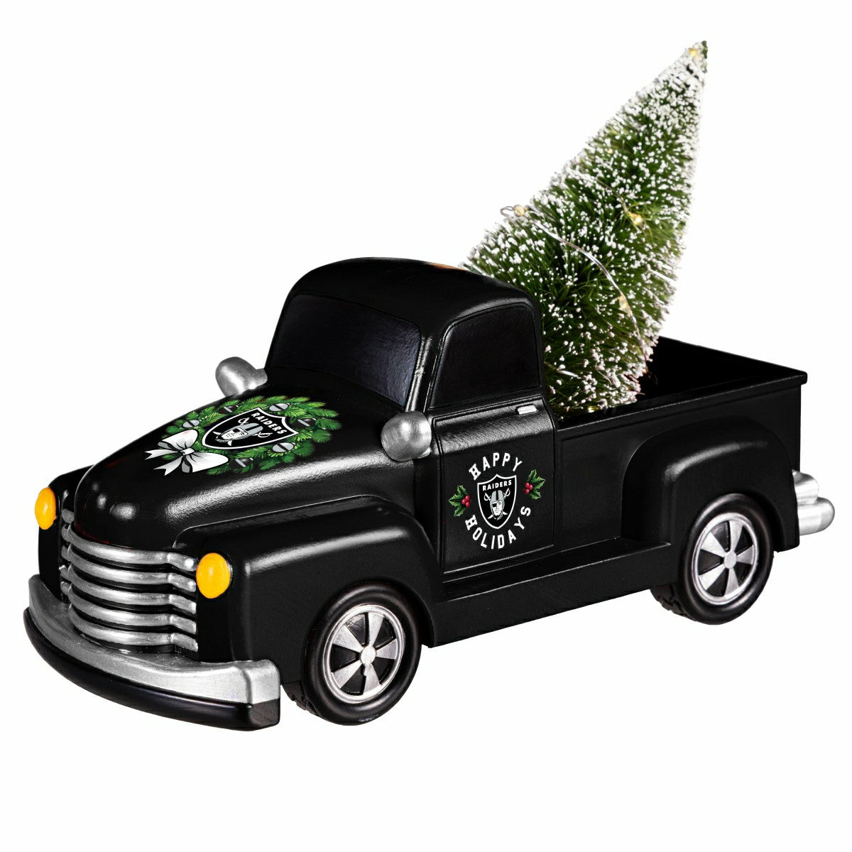 Team Sports America Signature - Las Vegas Raiders Holiday Rally Truck Statue