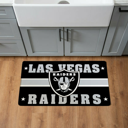 Team Sports America Signature - Las Vegas Raiders Anti-Fatigue Mat, 18"x30"