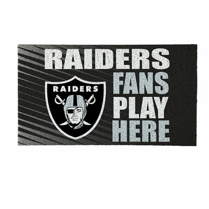 Team Sports America Best Seller - LAS VEGAS RAIDERS Fan Mat, 28"x16"