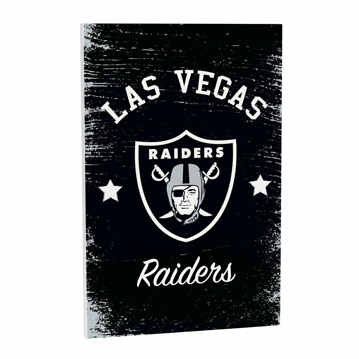 Team Sports America Recommended - Las Vegas Raiders Wood Wall Sign, 16x24