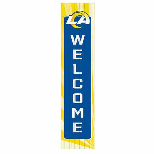 Team Sports America Best Seller - Los Angeles Rams Summer Seasonal Single Sided Large Leaner, 46"