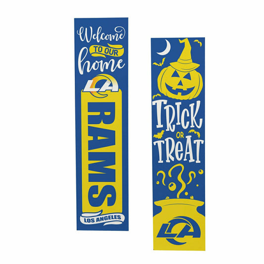 Team Sports America Classic - 47" Double Sided Leaner, Los Angeles Rams, Halloween