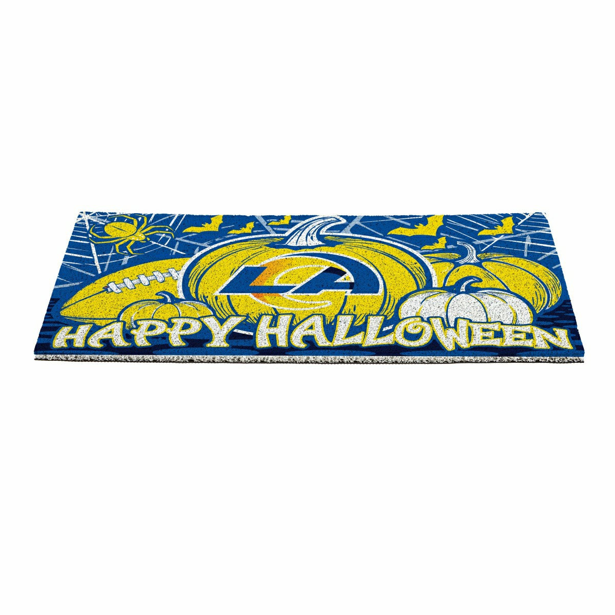 Team Sports America Essential - Los Angeles Rams Halloween PVC Mat, 28"x16"