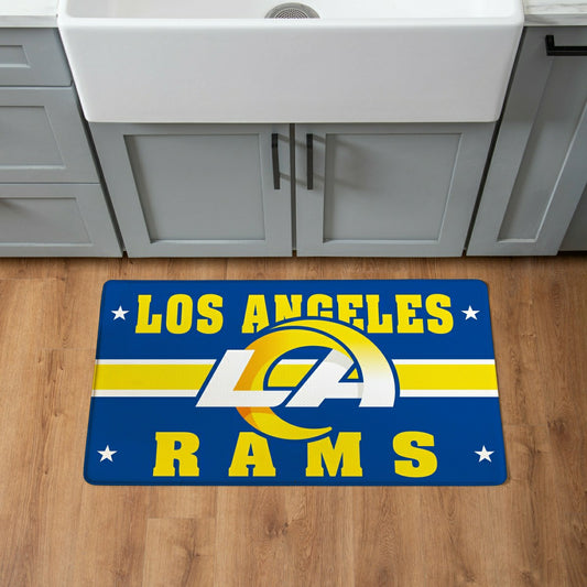 Team Sports America Everyday - Los Angeles Rams Anti-Fatigue Mat, 18"x30"