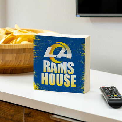 Team Sports America Recommended - Los Angeles Rams Plock, Down Home Fans, 6x6