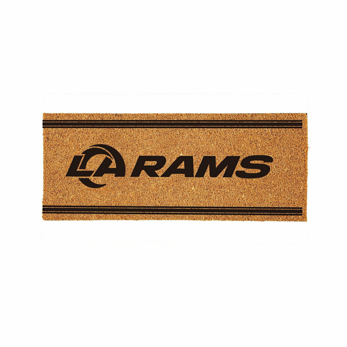 Team Sports America Exclusive - Los Angeles Rams Extra Large One Color Coir Mat, 60"x24"