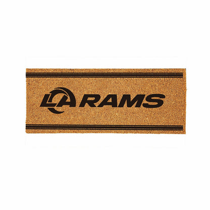 Team Sports America Exclusive - Los Angeles Rams Extra Large One Color Coir Mat, 60"x24"