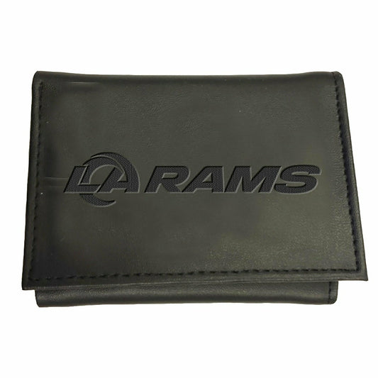 Team Sports America Signature - Los Angeles Rams, Tri-Fold Wallet, Black
