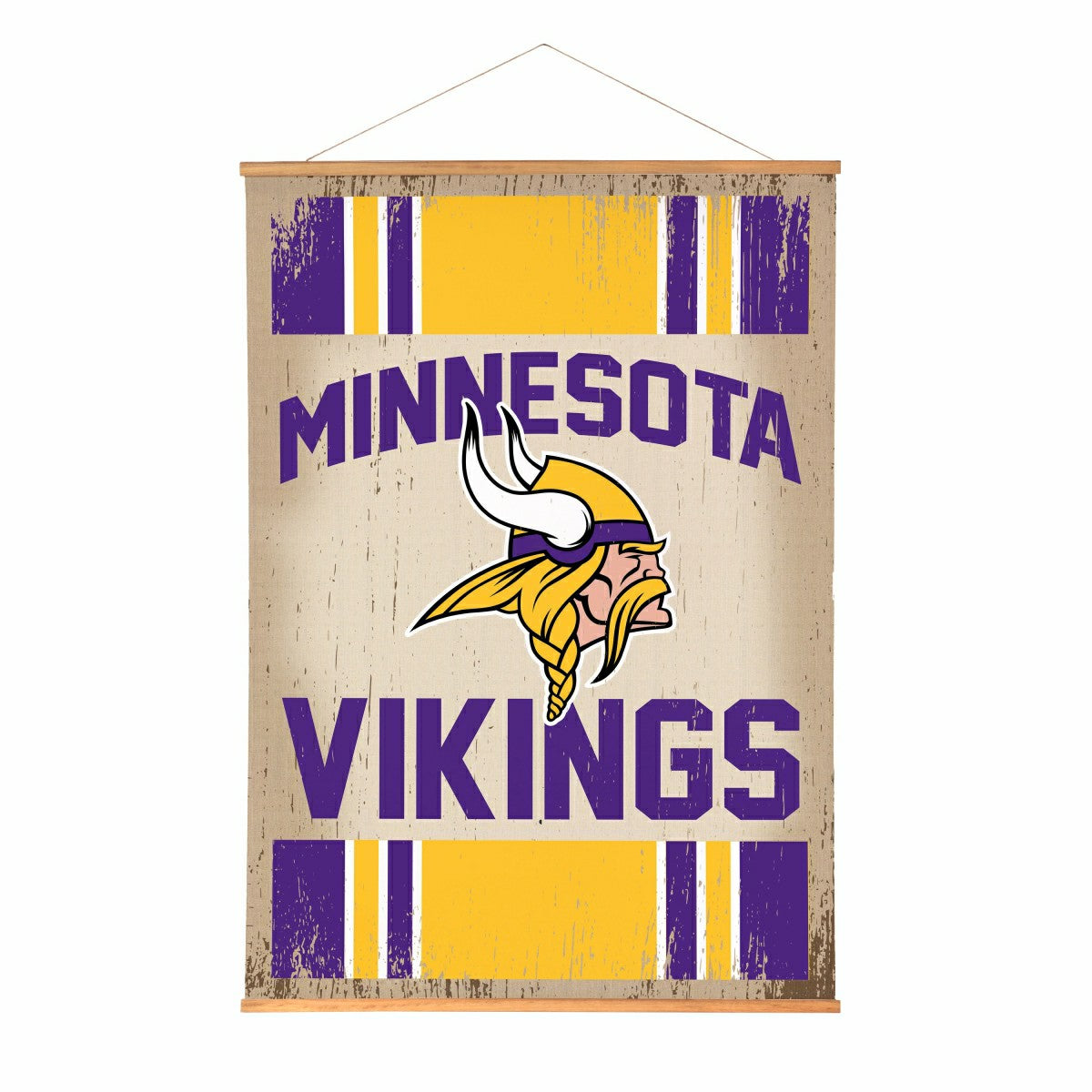 Team Sports America Best Seller - Minnesota Vikings, Canvas Wall Tapestry, Large, 54x36