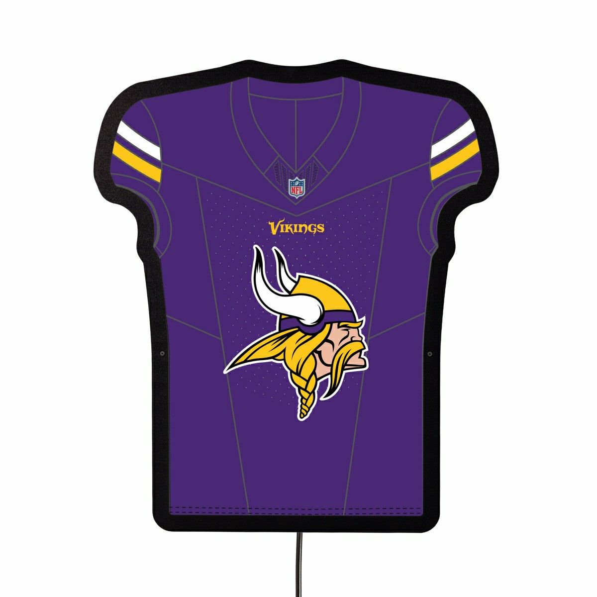 Team Sports America Recommended - Minnesota Vikings NFL Football Jersey Edgelite LED Decor
