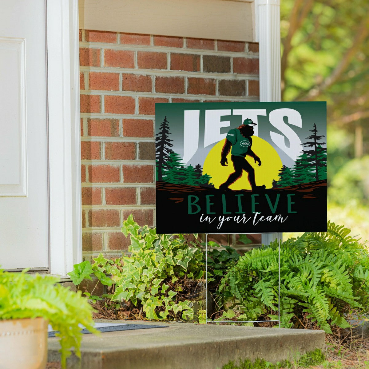 Team Sports America Best Seller - Minnesota Vikings Yard Sign, Bigfoot