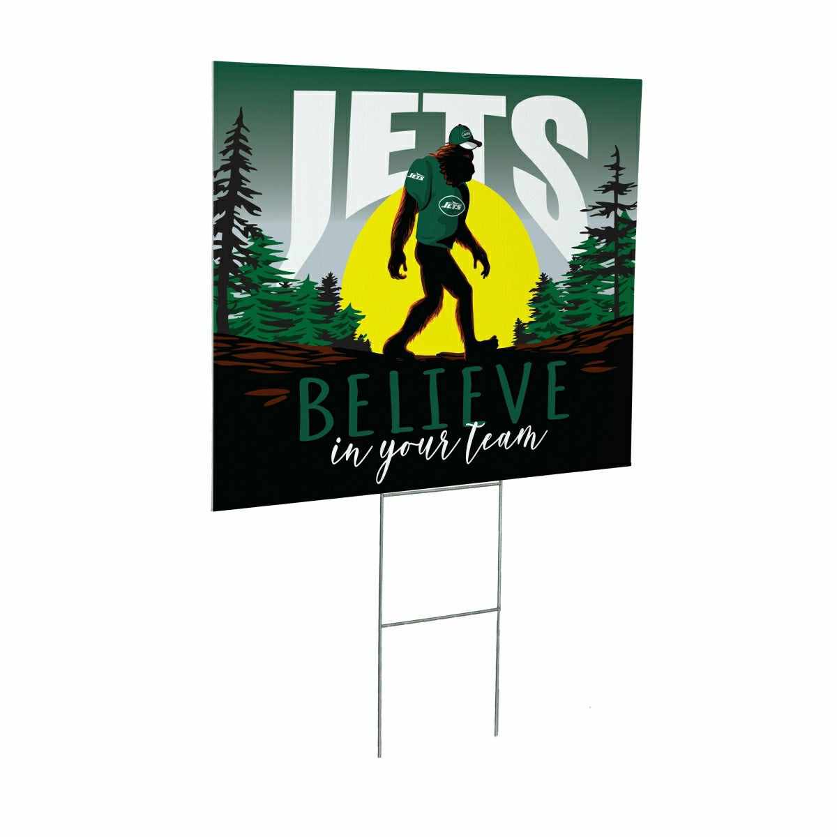 Team Sports America Best Seller - Minnesota Vikings Yard Sign, Bigfoot