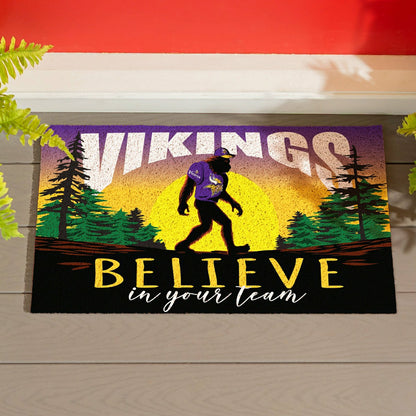 Team Sports America Exclusive - Minnesota Vikings Bigfoot PVC Mat, 28"x16"