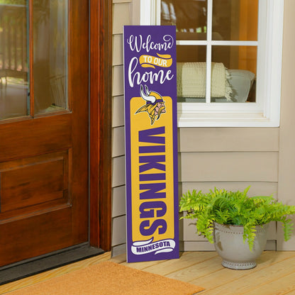 Team Sports America Essential - 47" Double Sided Leaner, Minnesota Vikings, Halloween