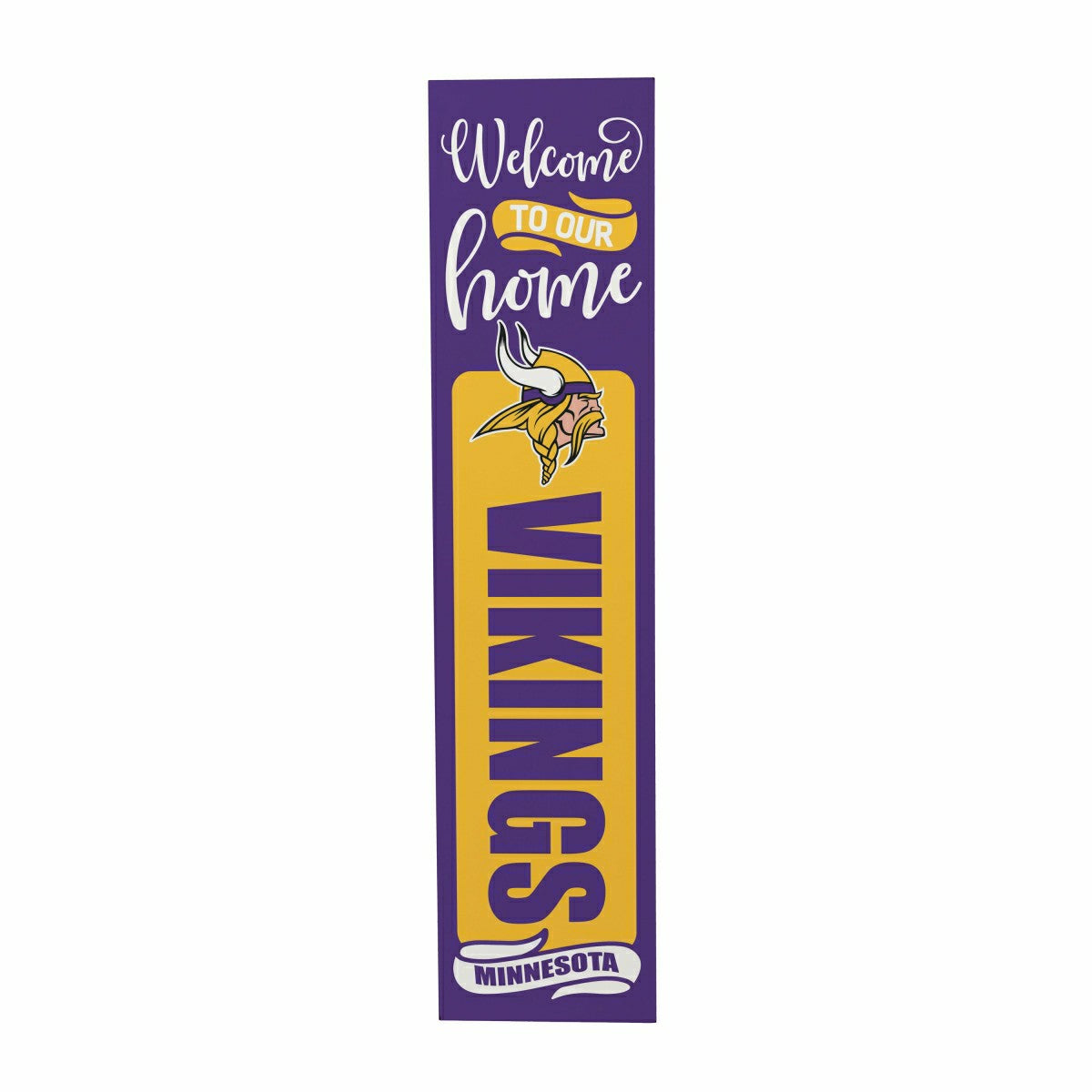 Team Sports America Essential - 47" Double Sided Leaner, Minnesota Vikings, Halloween