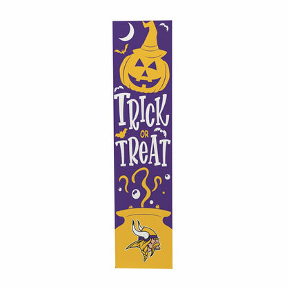 Team Sports America Essential - 47" Double Sided Leaner, Minnesota Vikings, Halloween