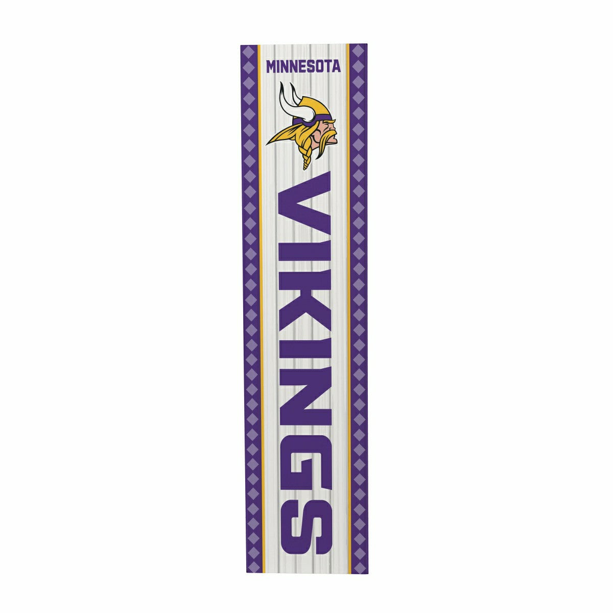 Team Sports America Value - 47" Double Sided Leaner, Minnesota Vikings, Christmas