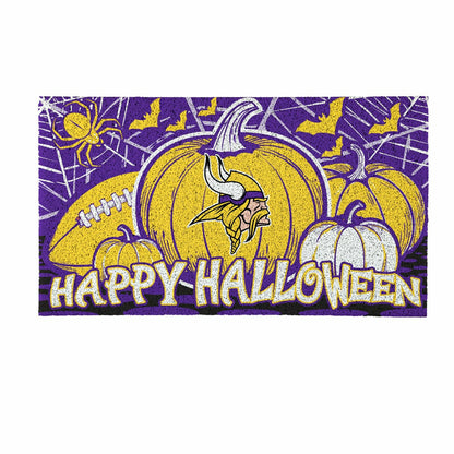 Team Sports America Trending - Minnesota Vikings Halloween PVC Mat, 28"x16"