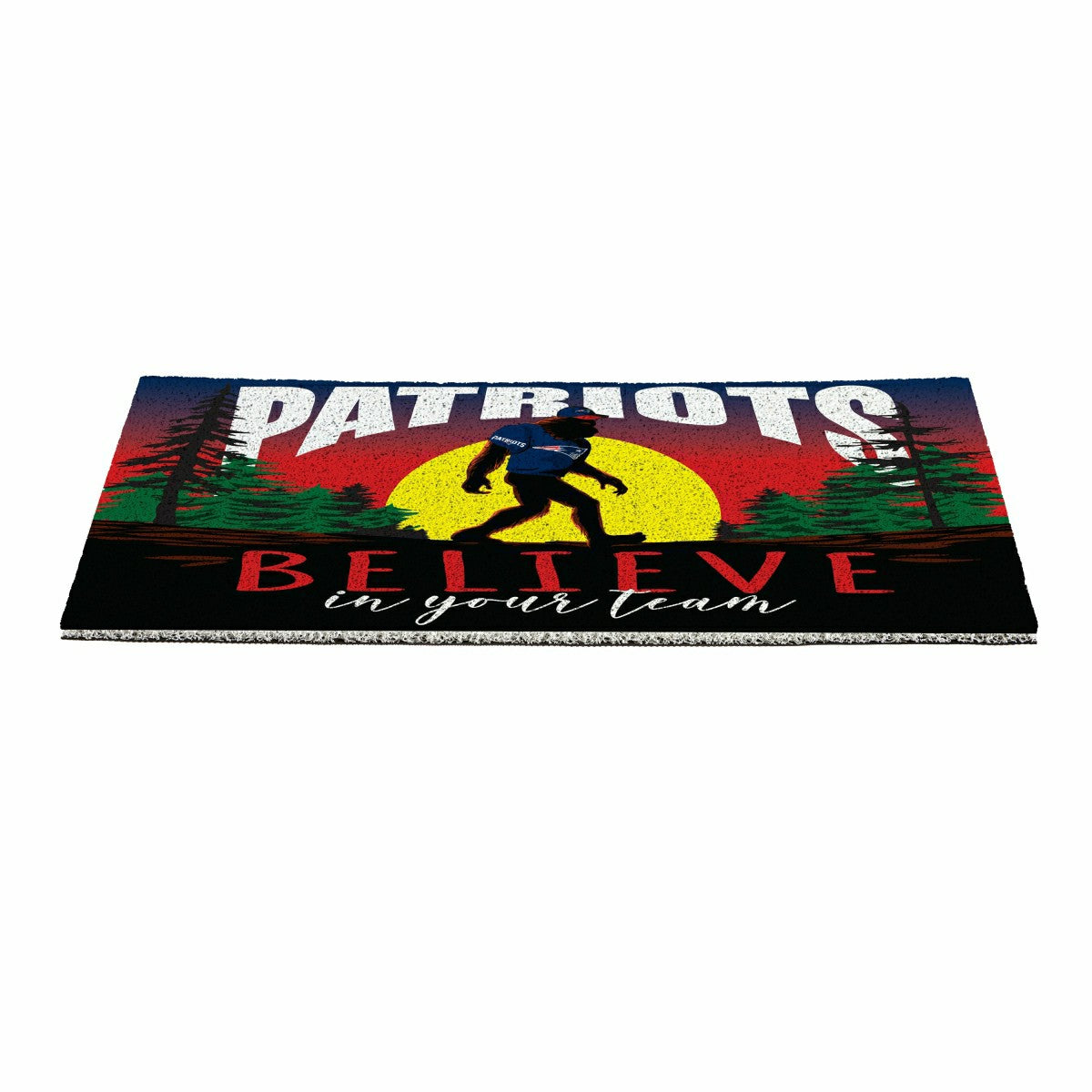 Team Sports America Classic - New England Patriots Bigfoot PVC Mat, 28"x16"