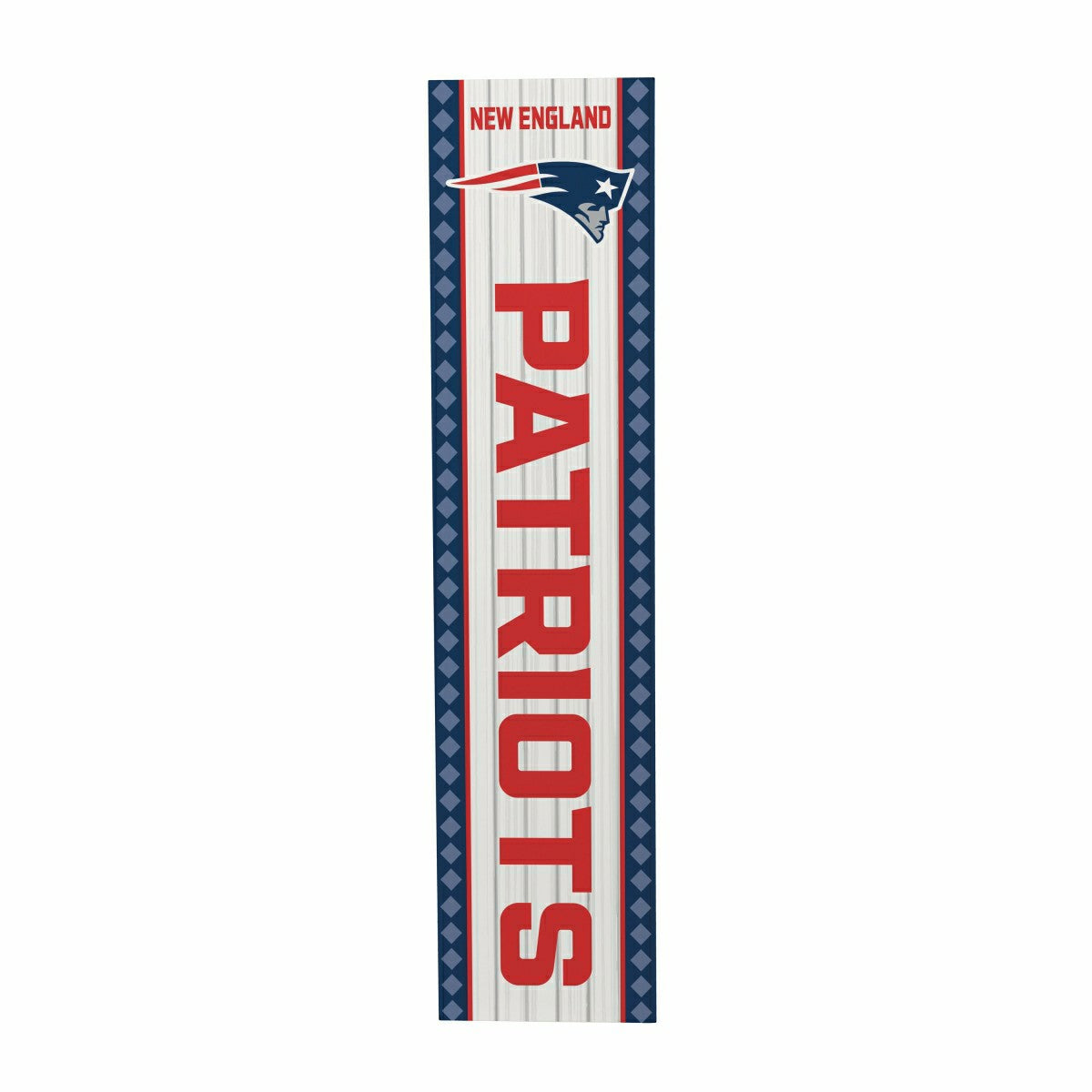 Team Sports America Recommended - 47" Double Sided Leaner, New England Patriots, Christmas