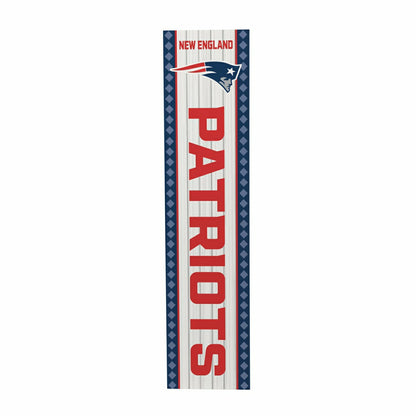 Team Sports America Recommended - 47" Double Sided Leaner, New England Patriots, Christmas