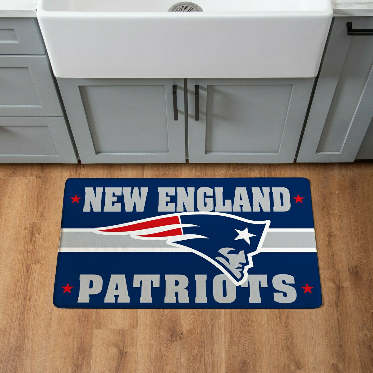 Team Sports America Signature - New England Patriots Anti-Fatigue Mat, 18"x30"