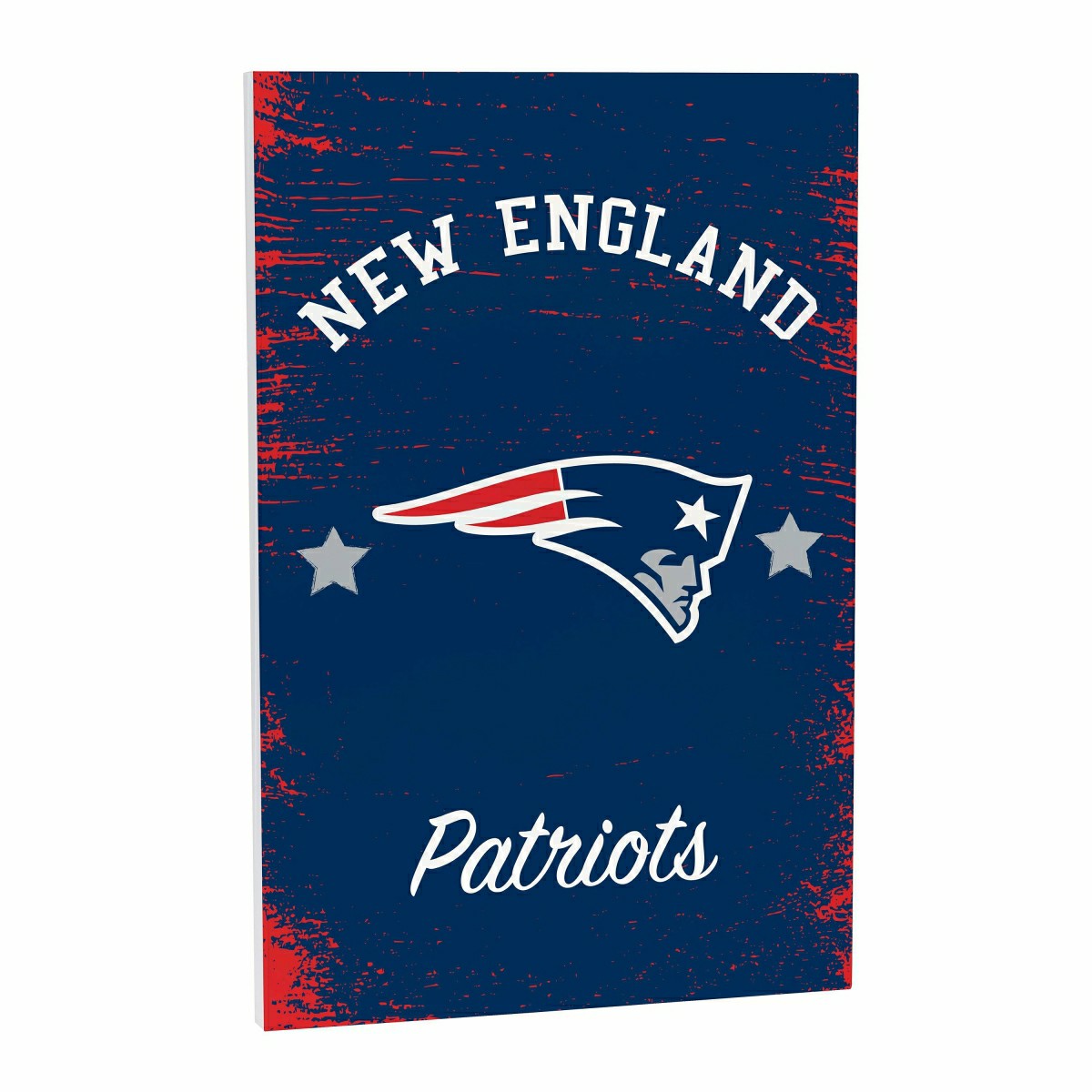 Team Sports America Recommended - New England Patriots Wood Wall Sign, 16x24