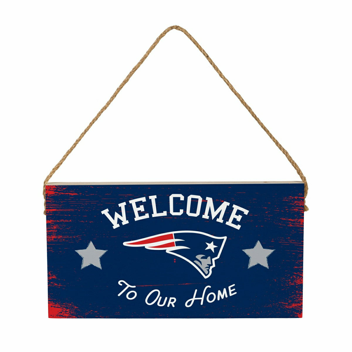 Team Sports America Classic - New England Patriots Wood Wall Sign, 6x11