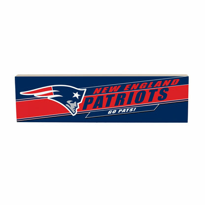 Team Sports America Essential - New England Patriots Mantle Sign, Down Home Fans, 5x18