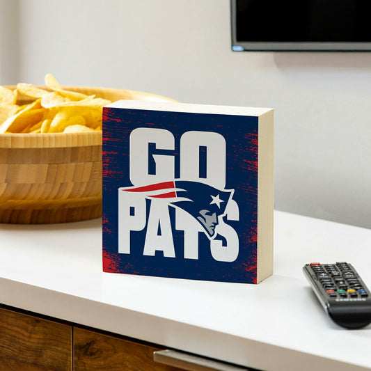 Team Sports America Everyday - New England Patriots Plock, Down Home Fans, 6x6