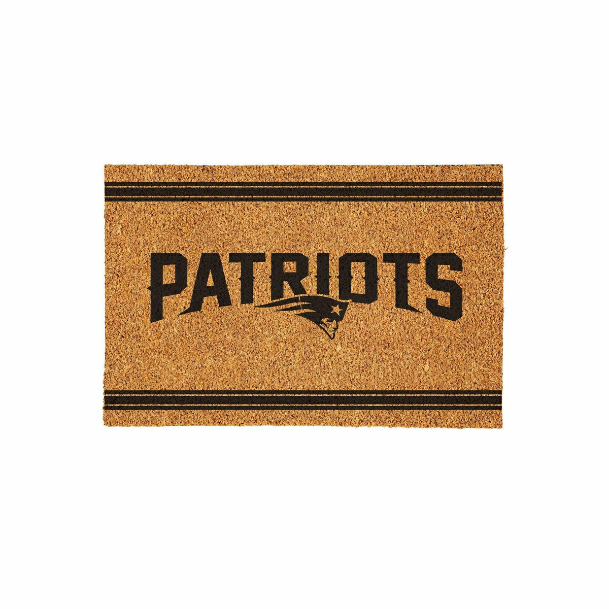 Team Sports America Best Seller - New England Patriots Large One Color Coir Mat, 36"x24"
