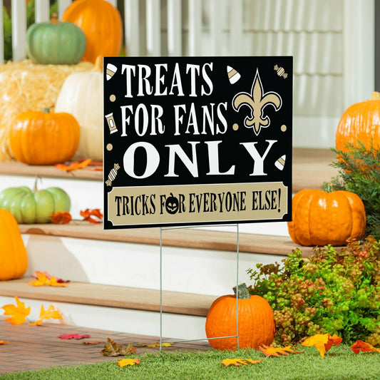 Team Sports America Trending - New Orleans Saints Yard Sign, Halloween Treats for Fans