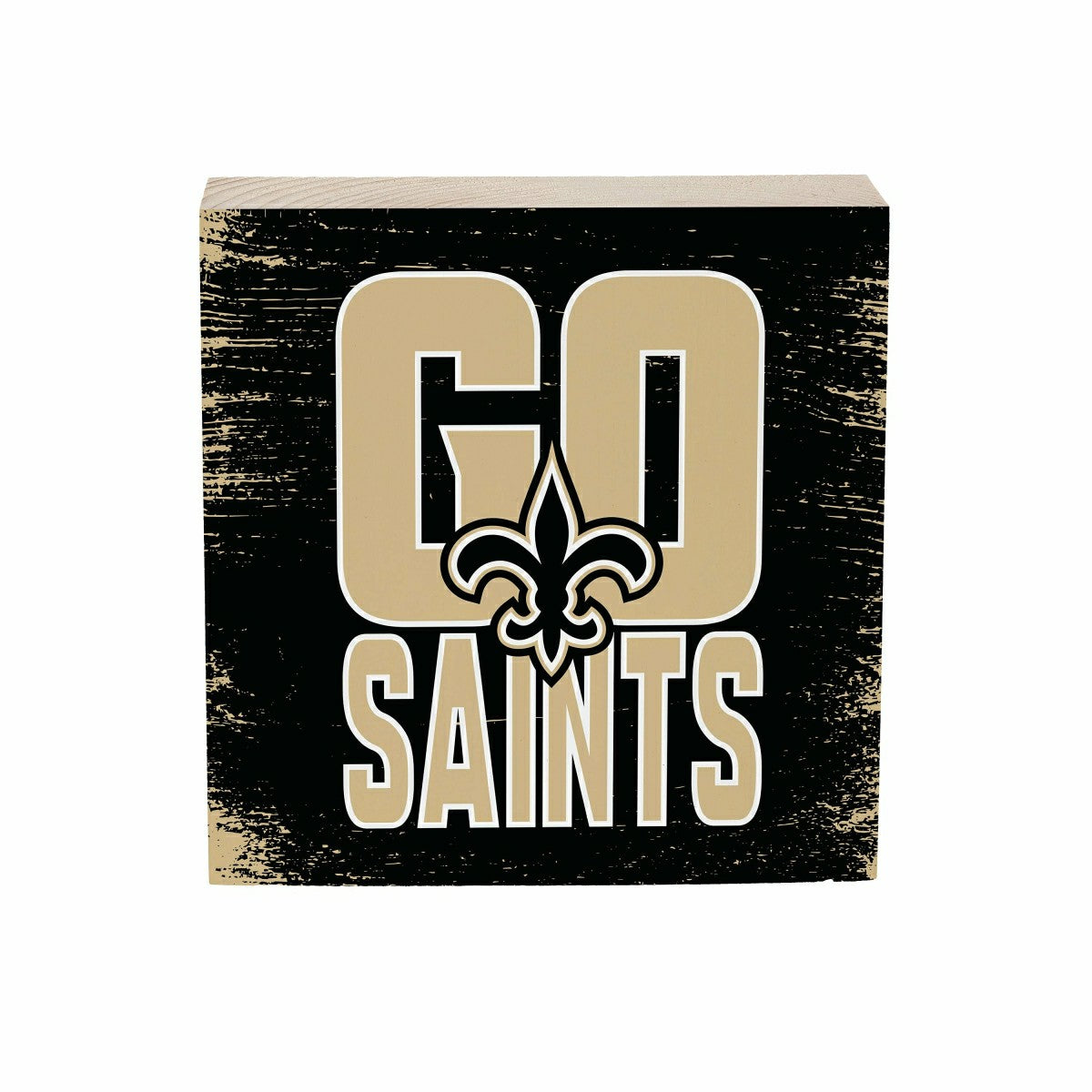 Team Sports America Essential - New Orleans Saints Plock, Down Home Fans, 6x6
